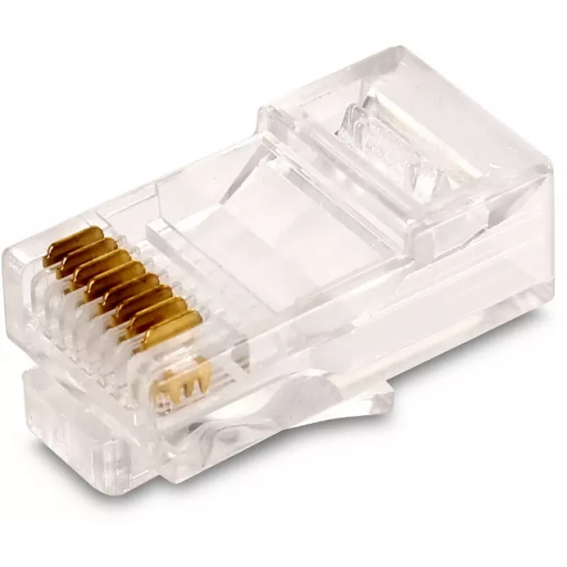 GETFORT RJ45 Cat.5e UTP 8P8C tinklo jungtis, 100 vnt.