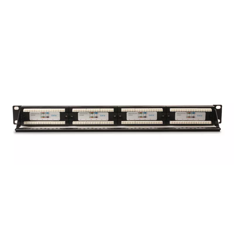GETFORT PGF-6UTP24-B4 Patch Panel UTP Cat.6 24 Port 1U Juoda