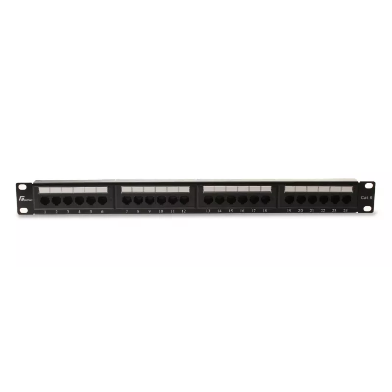 GETFORT PGF-6UTP24-B4 Patch Panel UTP Cat.6 24 Port 1U Juoda