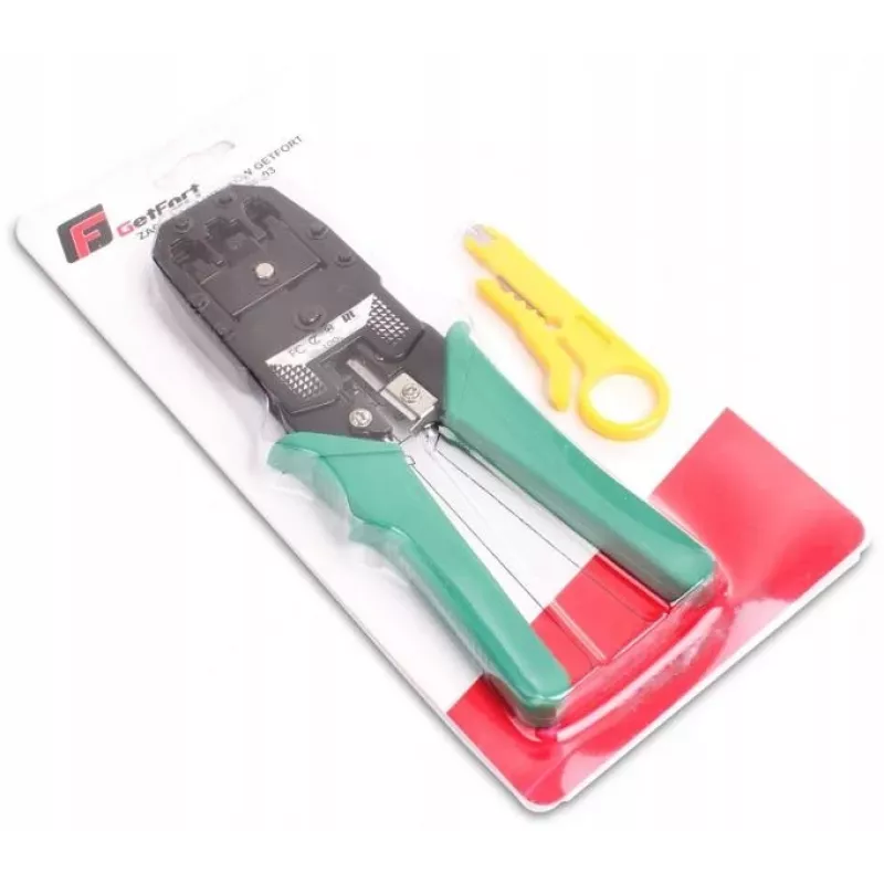 Getfort NGF-03 tinklo užspaudimo įrankis RJ45 / RJ12 / RJ11 (8P 6P 4P)