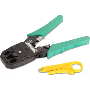Getfort NGF-03 tinklo užspaudimo įrankis RJ45 / RJ12 / RJ11 (8P 6P 4P)