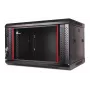 GETFORT CALI 19 inch 6U 600x600 Sieninis spintos stovas juodas