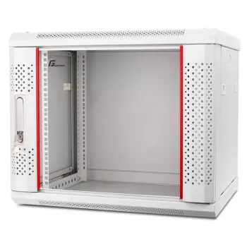 GETFORT WGF09-64EH-WGG 19 inch 9U sieninis tinklo spintas 600x450mm pilkas (RAL 7035)