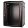 GETFORT CALI 19 colių 15U sieninis spintos stovas 600x450 mm juodas