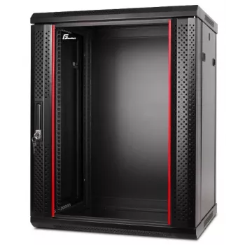 GETFORT CALI 19 inch 15U 600x600 Sieninis tinklo spintas - Juodas