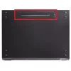 GETFORT CALI 19 inch 18U 600x450 Sieninis stovo korpusas Juodas