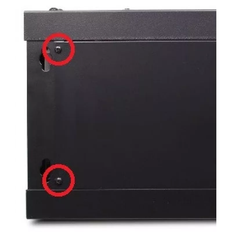 GETFORT 19 inch CALI sieninis stovo korpusas 18U 600x600mm juodas