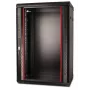 GETFORT 19 inch CALI sieninis stovo korpusas 18U 600x600mm juodas