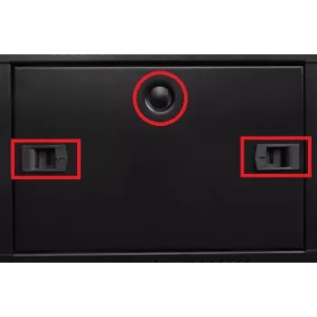 GETFORT CALI 15U 600x550 Sieninis dviejų sekcijų stovo korpusas juodas