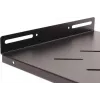 Getfort 45cm 19 inch 1U fiksuota lentyna spintai - juoda