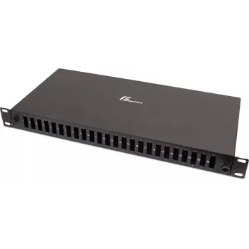 GETFORT GF-FO04-DX 1U 19 colių 24xSC Duplex fiksuotas šviesolaidinis pataisų skydas