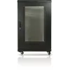 GETFORT 19-inch 15U Floor-Standing Rack Cabinet 600x800 mm Black