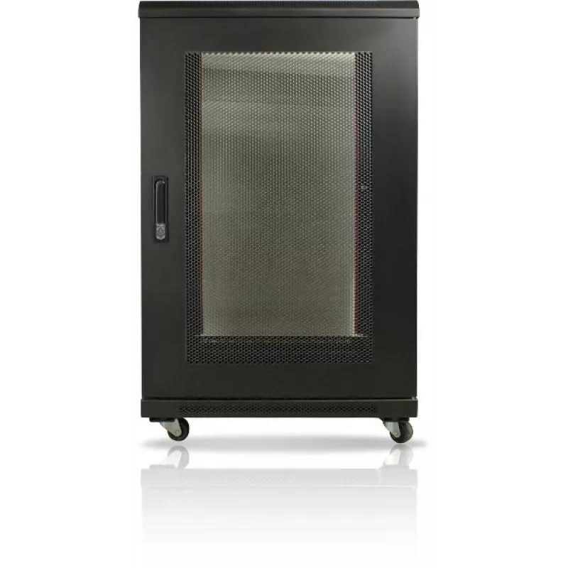 GETFORT 19-inch 15U Floor-Standing Rack Cabinet 600x800 mm Black