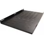 Getfort 100cm fiksuota stelažo lentyna 1U 19 inch juoda 80kg