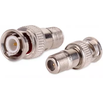 F-Type Female to BNC Male Adapter GETFORT GF-WBNC HQ 100 vnt.