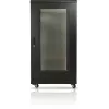GETFORT 19-inch 22U Floor Standing Rack Cabinet 600x800mm Perforated Door Black