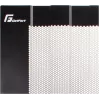 GETFORT 19 colių 42U 600x800 laisvai pastatomas perforuotas serverio spintos stovas - juoda (RAL 9005)
