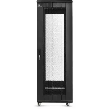 GETFORT 19 inch 42U 600x1000 grindinis perforuotas spintos stovas juodas