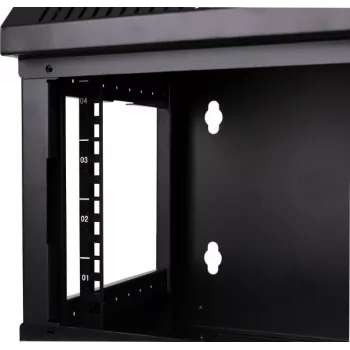 Getfort WGF04-33EH-WGB 10 colių 4U sieninis stovo korpusas 300x300mm juodas