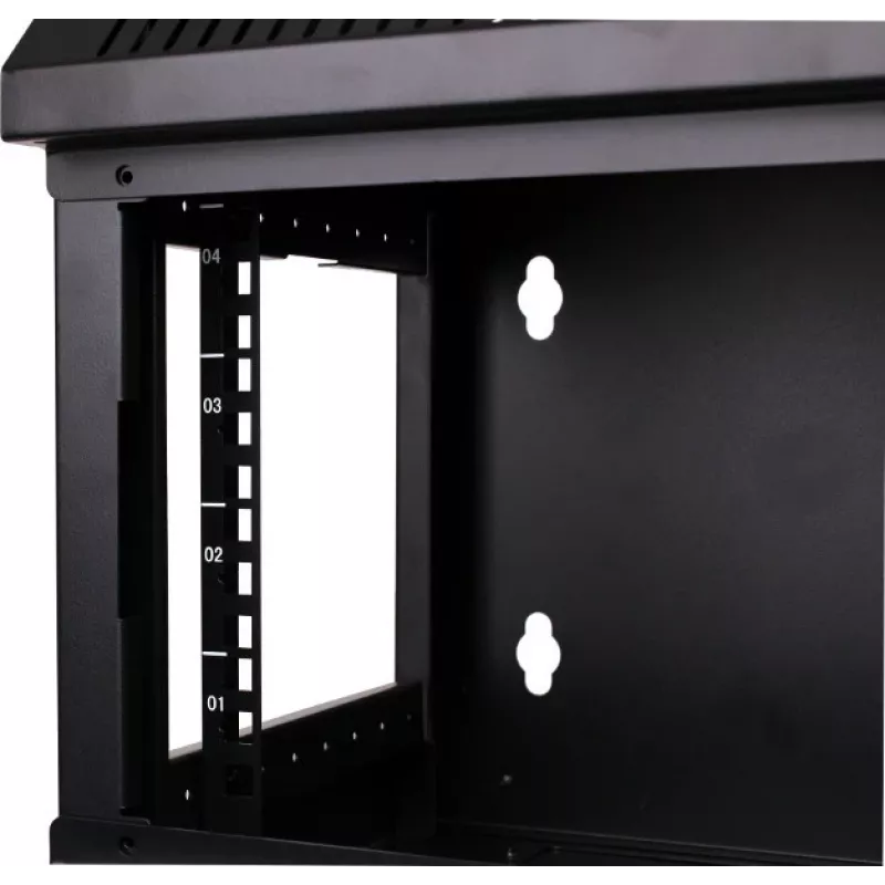 Getfort WGF04-33EH-WGB 10 colių 4U sieninis stovo korpusas 300x300mm juodas