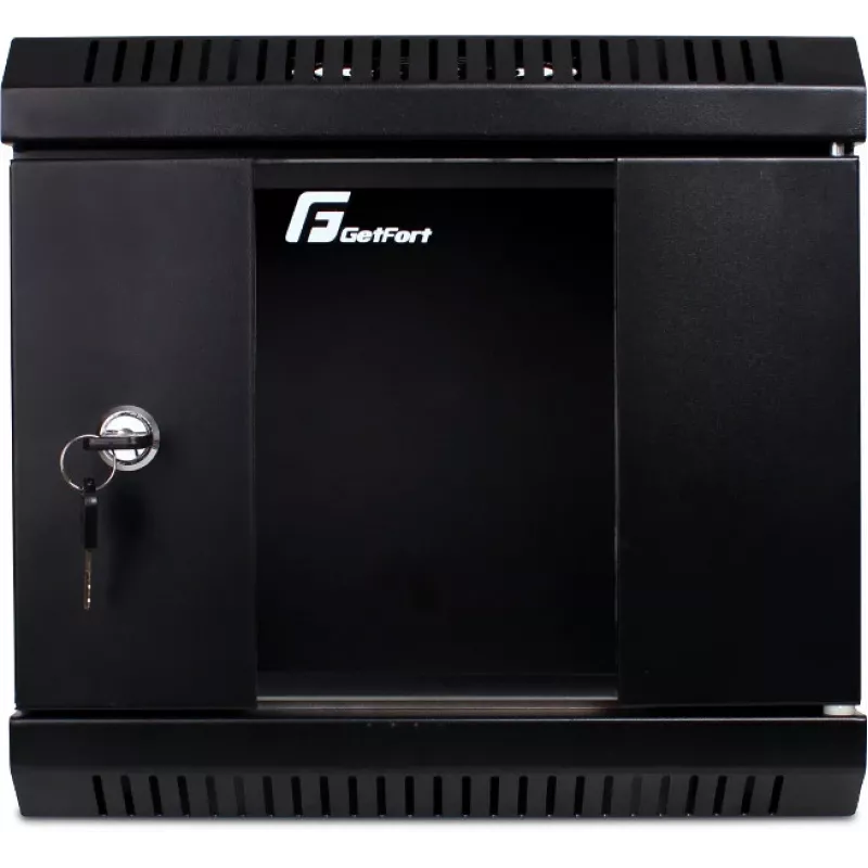 Getfort WGF04-33EH-WGB 10 colių 4U sieninis stovo korpusas 300x300mm juodas
