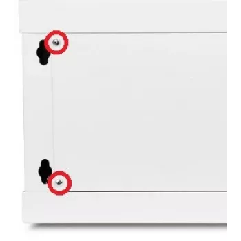 GETFORT ECO v2 19 inch 4U 600x450 sieninis stovo korpusas pilkas (RAL 7035)