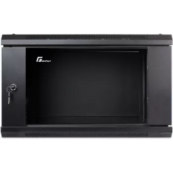 GETFORT ECO v2 19 inch 6U 600x450 sieninis stovo korpusas juodas