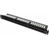 GETFORT PGF-5EUTP48-B9 Patch Panel UTP Cat.5e 48 Port 2U 19 inch Rackmount Black