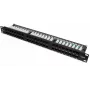 GETFORT PGF-5EUTP48-B9 Patch Panel UTP Cat.5e 48 Port 2U 19 inch Rackmount Black