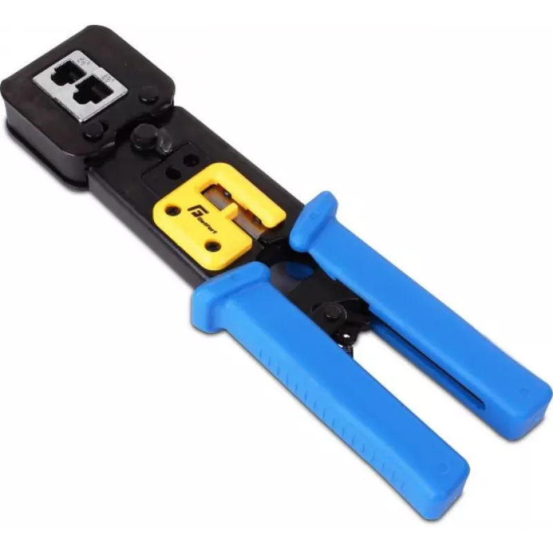Getfort NGF-09 praėjimo tipo RJ45 užspaudimo įrankis tinklo kabeliams
