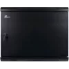 GETFORT CALI 9U 600x600 Sieninis Serverio Stovo Korpusas su Tvirtomis Plieninėmis Durimis - Juodas