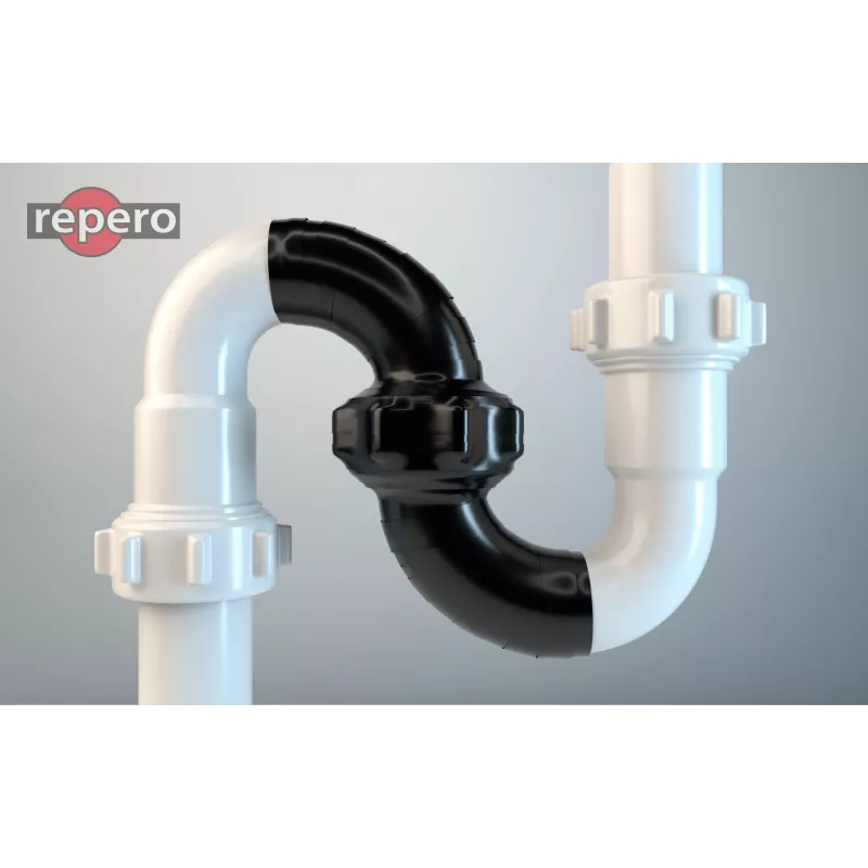 Repero 747 Silicone Self-Fusing Tape 25mm x 3m Black TTE747S1-0025-03