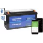 EUROPOWER LFP 12/150/E/B/HT/SH LiFePO4 akumuliatorius 12.8V 150Ah su Bluetooth ir šildymo kilimėliu