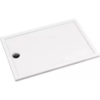 DEANTE Akrilinis dušo padėklas stačiakampis 110x80 cm baltas
