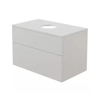 DEANTE CREA Praustuvo spintelė su stalviršiu 600x450x570 mm Balta MDF/Keramika