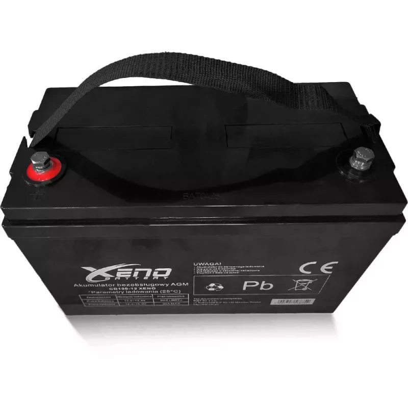 BAT Xeno Black 12V 100Ah AGM baterija