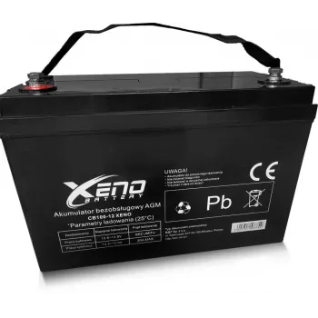 BAT Xeno Black 12V 100Ah AGM baterija