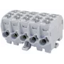 SIMET SIMBLOCK SCB 25-5X Paskirstymo blokas Al/Cu 1x25mm² Įėjimas 5x1.5-16mm² Išėjimas Pilka