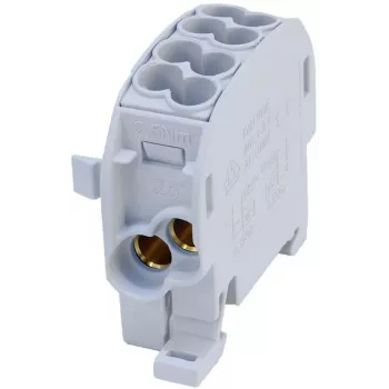 SIMET SCB 25 Al/Cu 80110 SIMBLOCK šakotasis skirstymo blokas, pilkas 81501002
