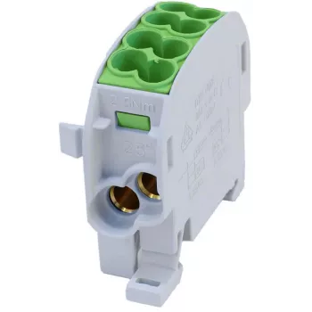 SIMET SCB 25 Šakotasis skirstymo blokas Al/Cu 80-110 SIMBLOCK, žalias 81501005
