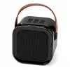 LEAN Karaoke rinkinys su Bluetooth garsiakalbiu, dviem mikrofonais ir LED lemputėmis, juodas
