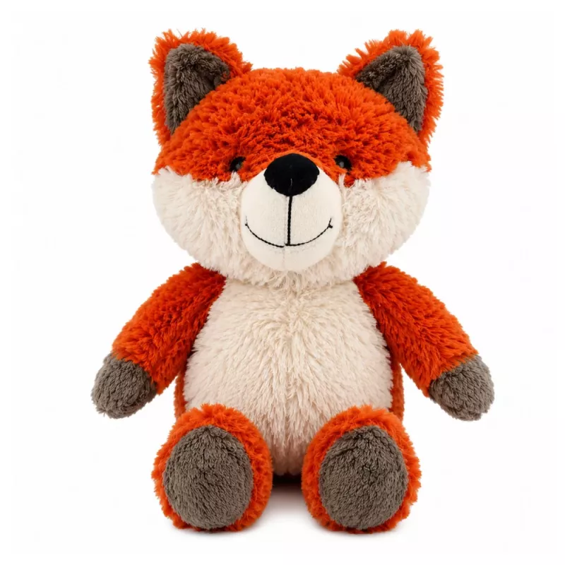 LEAN TOYS Plush Fox Plush Toy Soft Plush Toy 28 cm