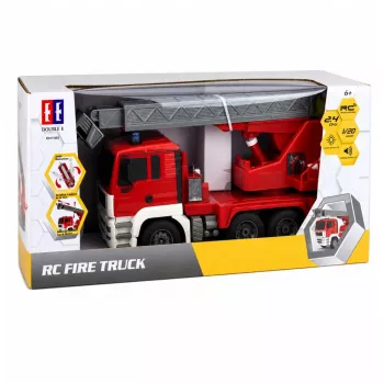 LEAN TOYS Fire Truck su 660° besisukančia strėle, nuotoliniu valdymu RC 1:20