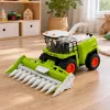 LEAN TOYS nuotolinio valdymo kukurūzų kombainas su šviesomis ir garsais 1:24