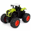 LEAN TOYS Aukštas žemės ūkio traktorius su savivarčio priekaba, nuotoliniu valdymu, RC 1:16