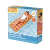 Bestway 43015 Pripučiamas oro čiužinys baseinui, oranžinis, 183x69x15 cm