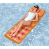 Bestway 43015 Pripučiamas oro čiužinys baseinui, oranžinis, 183x69x15 cm