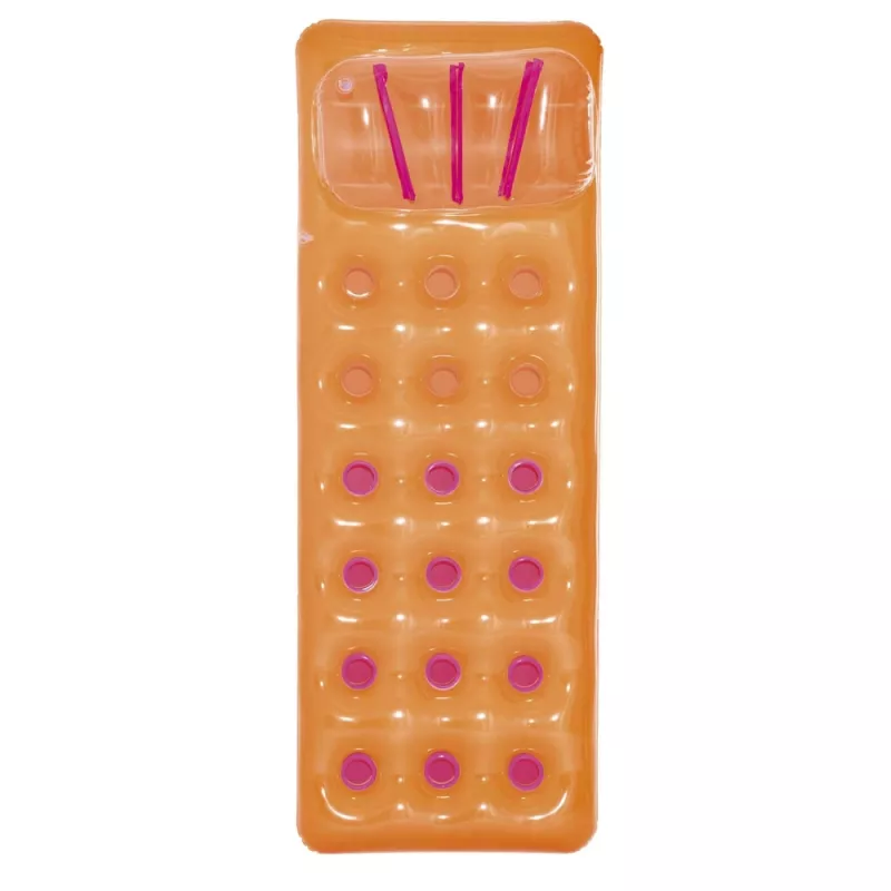 Bestway 43015 Pripučiamas oro čiužinys baseinui, oranžinis, 183x69x15 cm