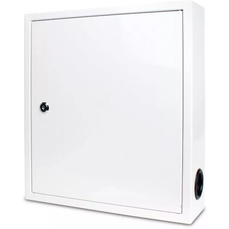 GETFORT Paviršinis daugialypės terpės spintelė 390x350x100 mm balta