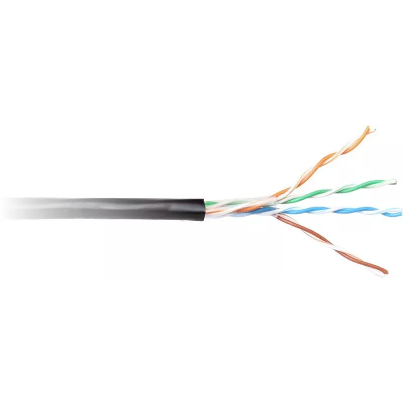 GETFORT Cat.6 U/UTP Outdoor Cable 500m Black